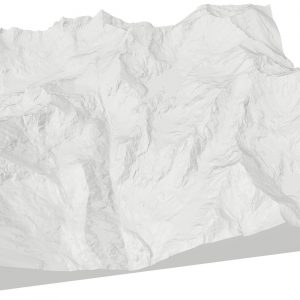 Carte topographique 3D