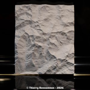 Carte topographique 3D Montcalm