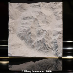 Carte topographique 3D Orlu-Ouxis