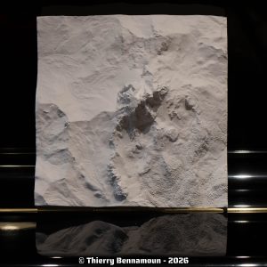 Carte topographique 3D Ossau