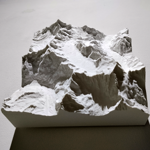 Carte topographique 3D Ecrins