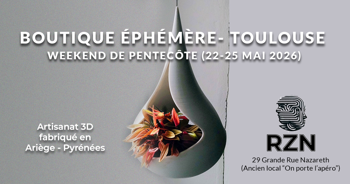 📍 RZN s’installe à Toulouse : Une Boutique Éphémère au cœur des Carmes