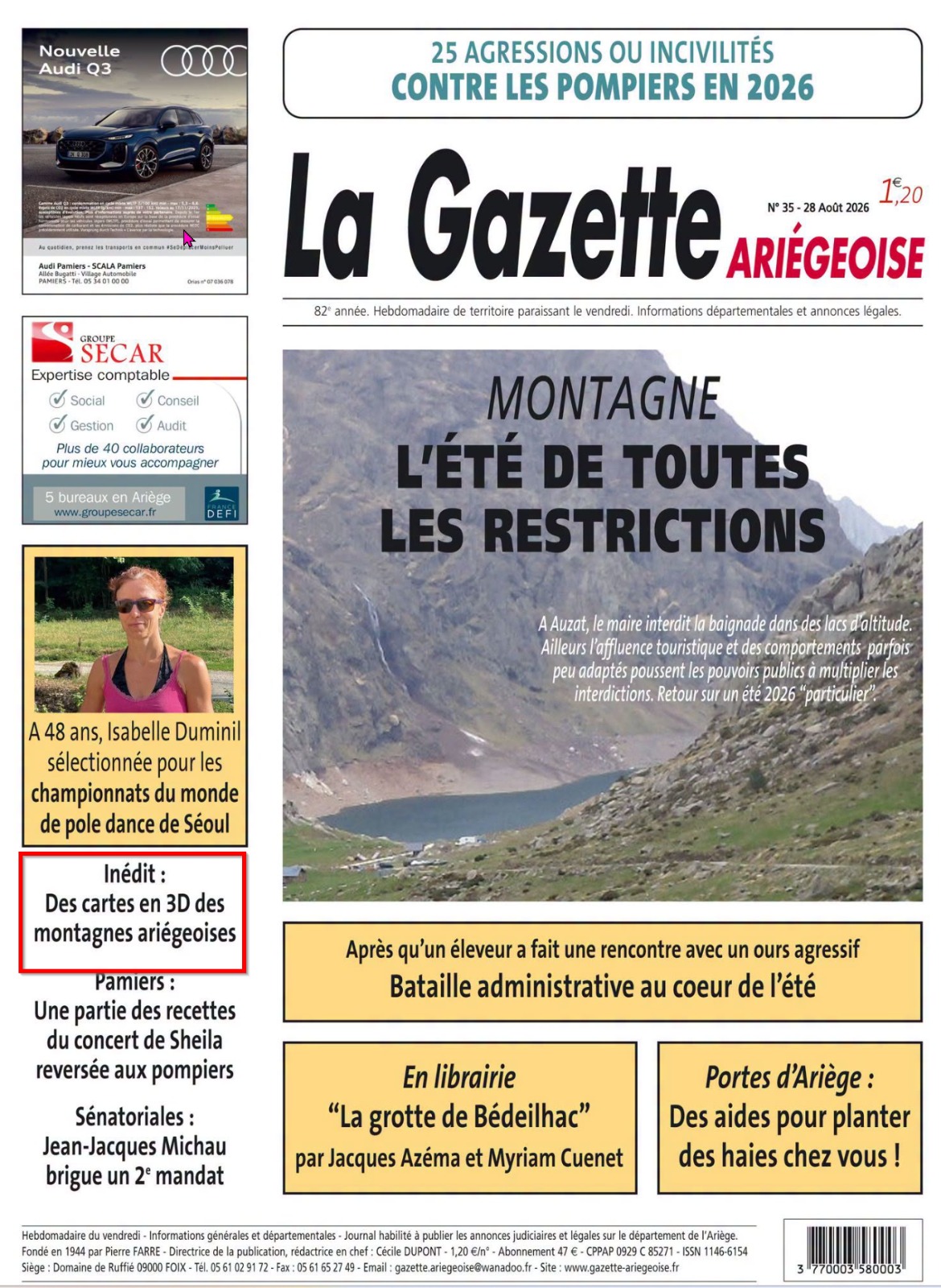 RZN dans la Gazette ariégeoise